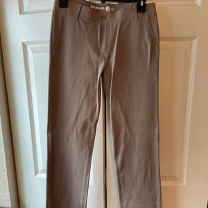 Betabrand khaki pants